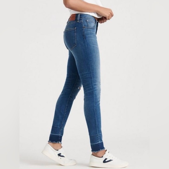 Lucky Brand ORTA Premium Mid Rise Ava Legging Jeans Released Raw Hem 4/27 - Picture 1 of 14